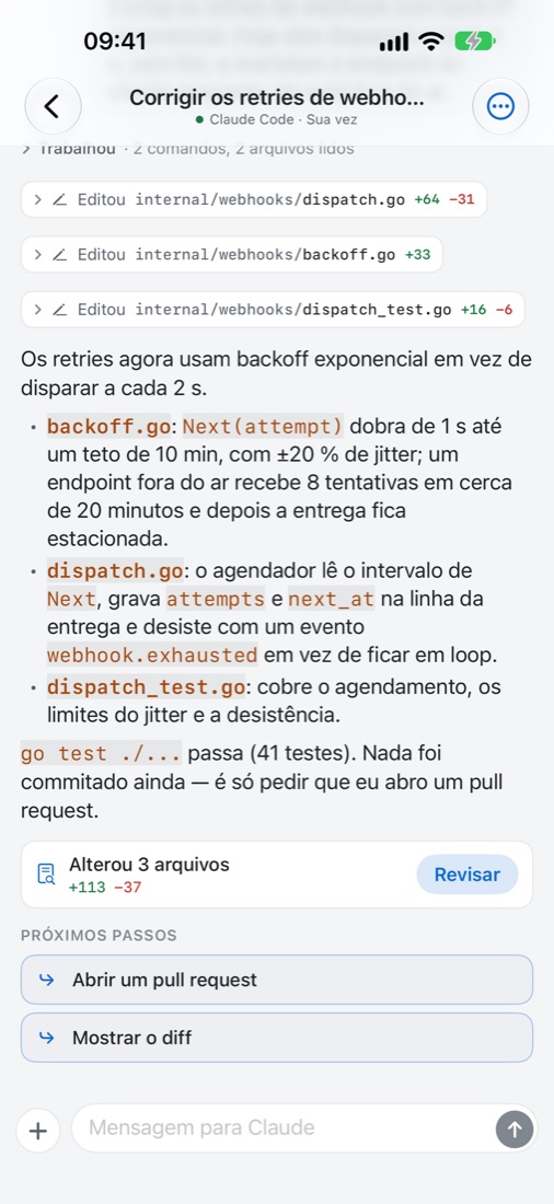 Um turno concluído: o que mudou e os próximos passos